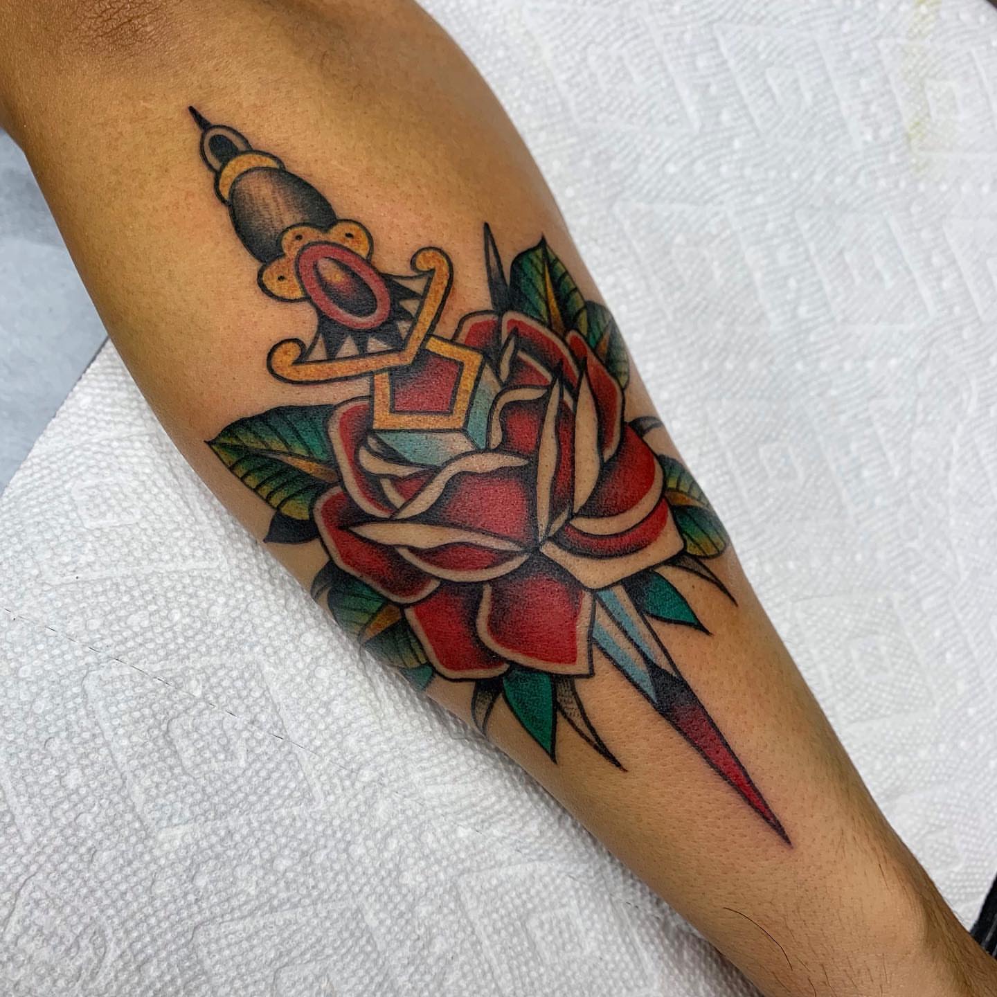 Tattoo by @thrashmoneymillionaire — american_traditional