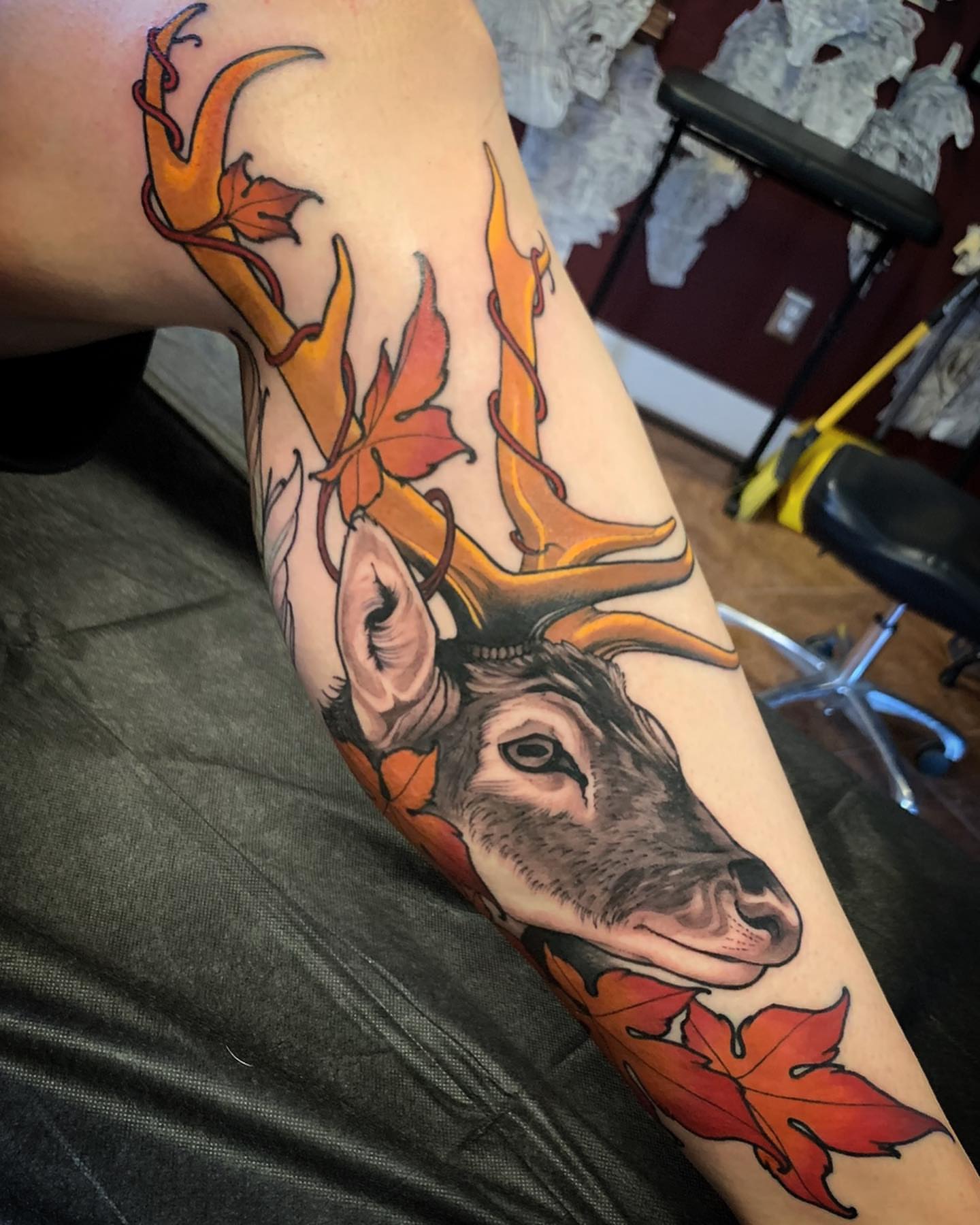 Tattoo by @jeffnortontattoo — realism, dotwork