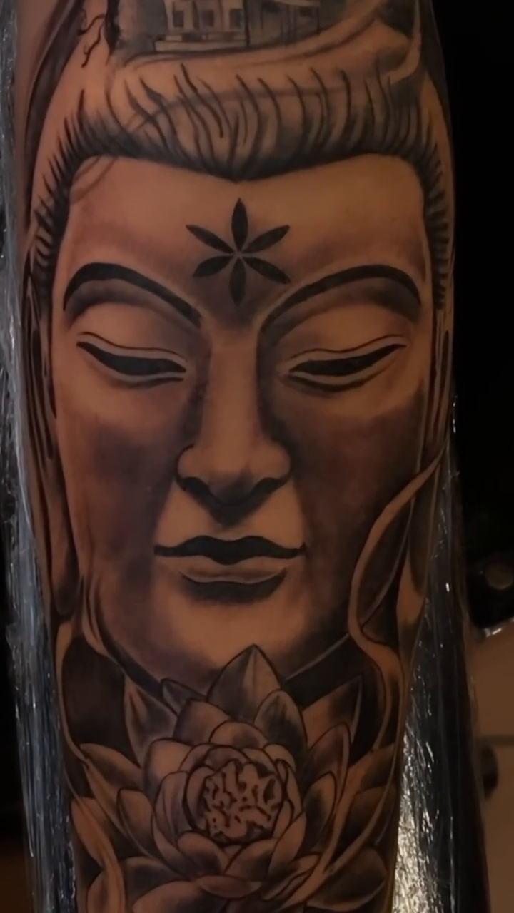 Tattoo by @breynertattoos — realism, black_and_grey