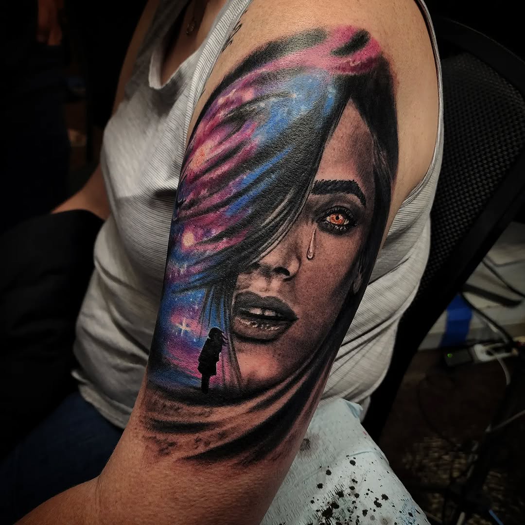 Tattoo by @danieljapaniel — realism, black_and_grey