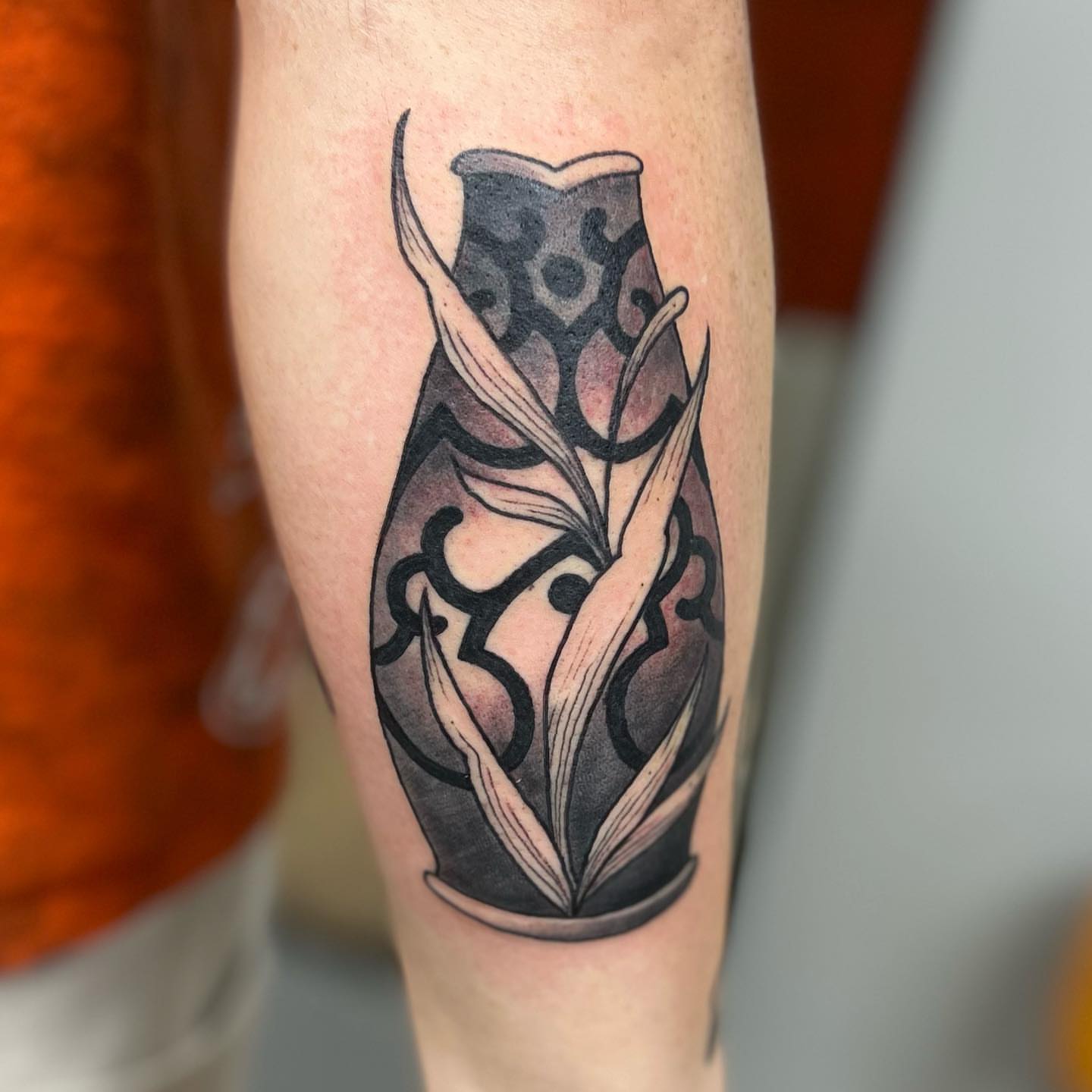 Tattoo by @christopher_vaughn_gay — black_and_grey