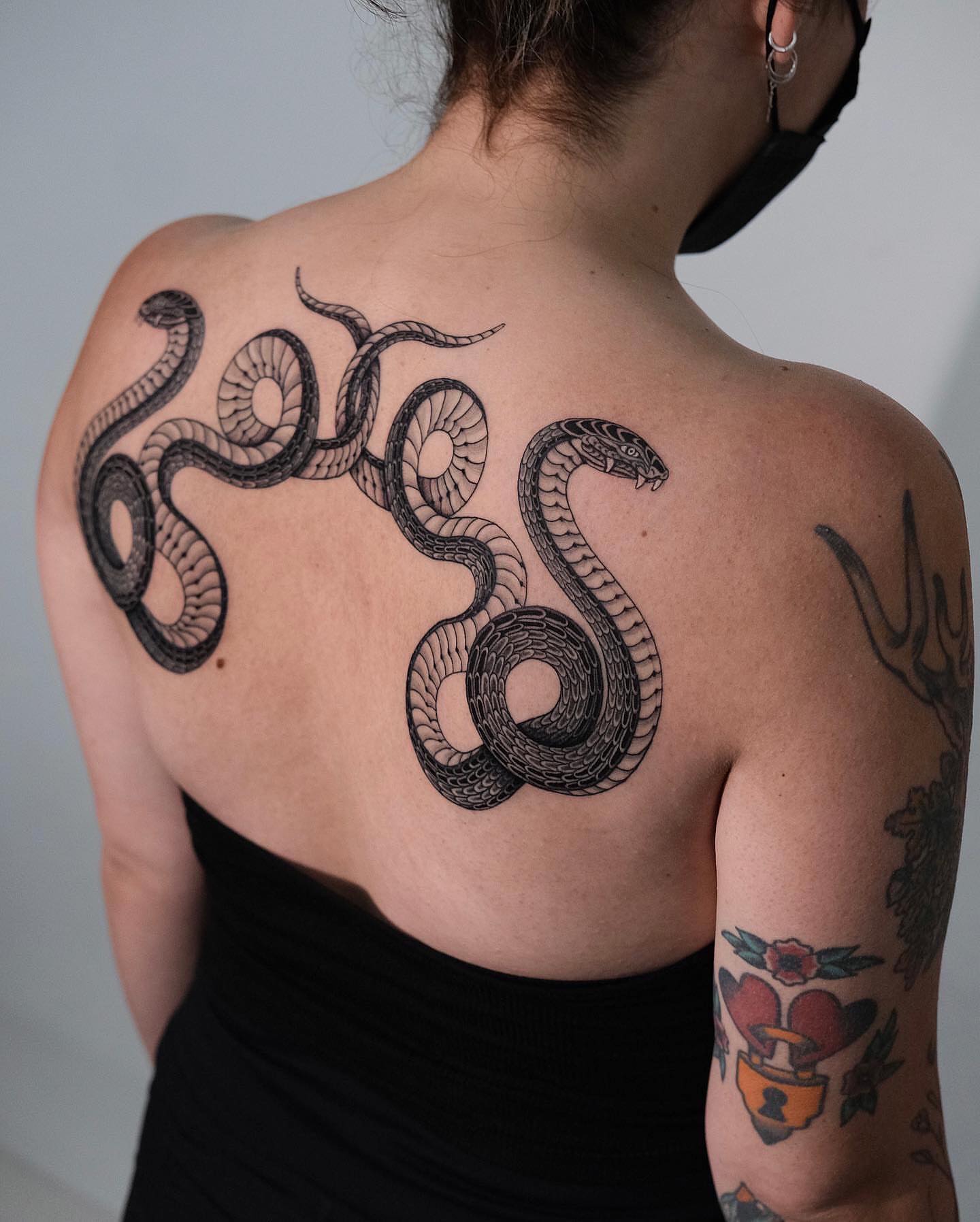 Tattoo by @monkeybob_ttt — black_and_grey