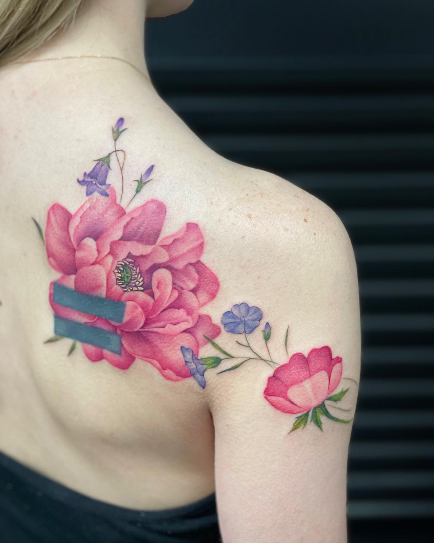 Tattoo by @georgiagreytattoos — watercolor