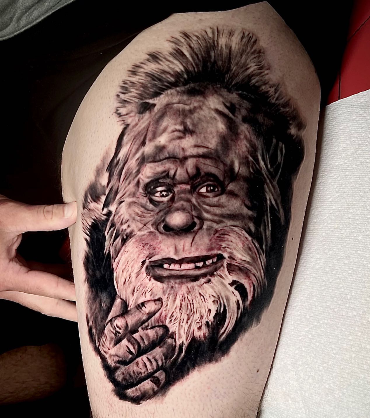 Tattoo by @chanler_tattoos — realism