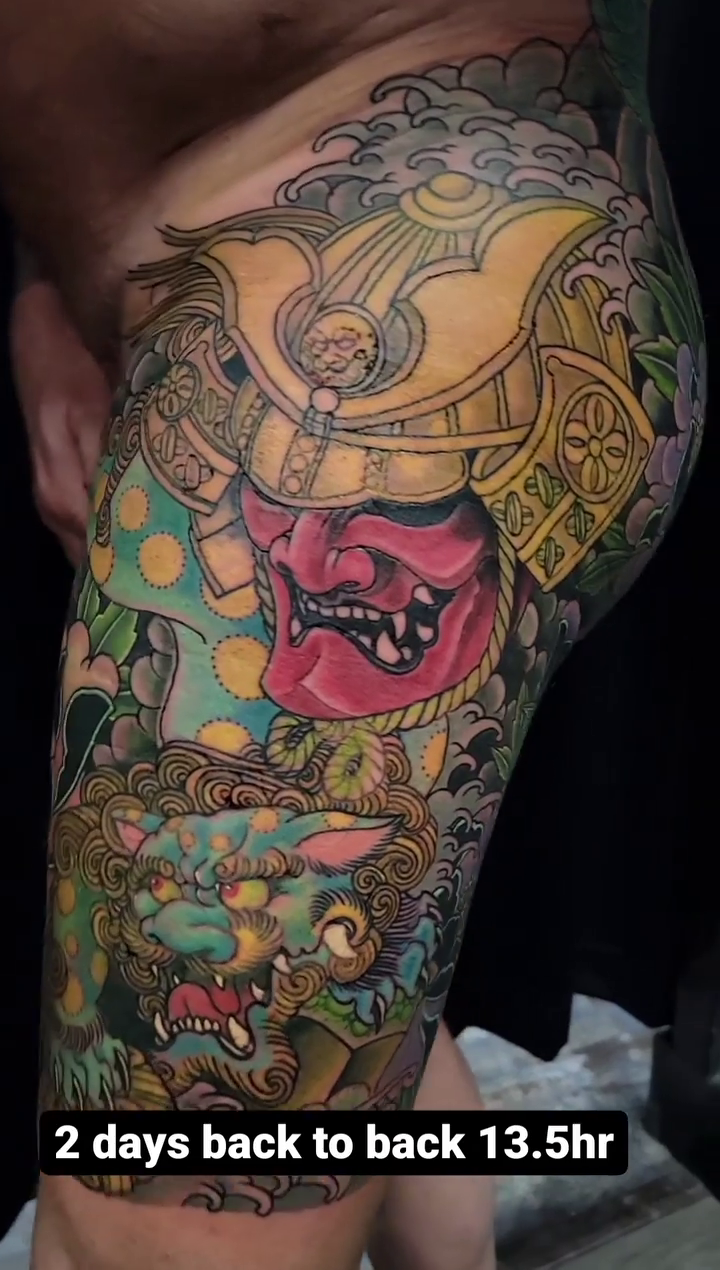 Tattoo by @mrjamesvaughn — japanese_irezumi