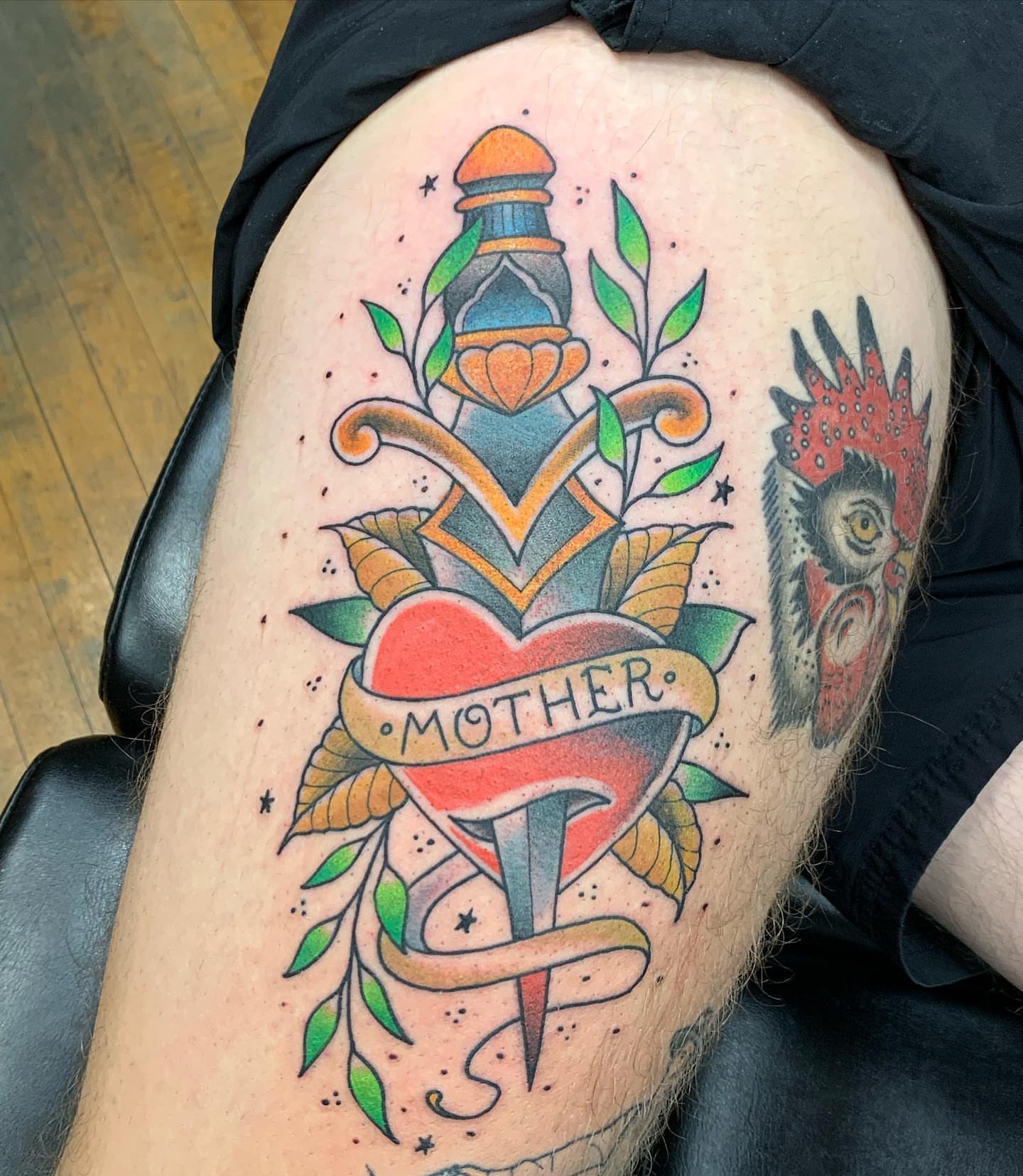 Tattoo by @oldetownescott — american_traditional