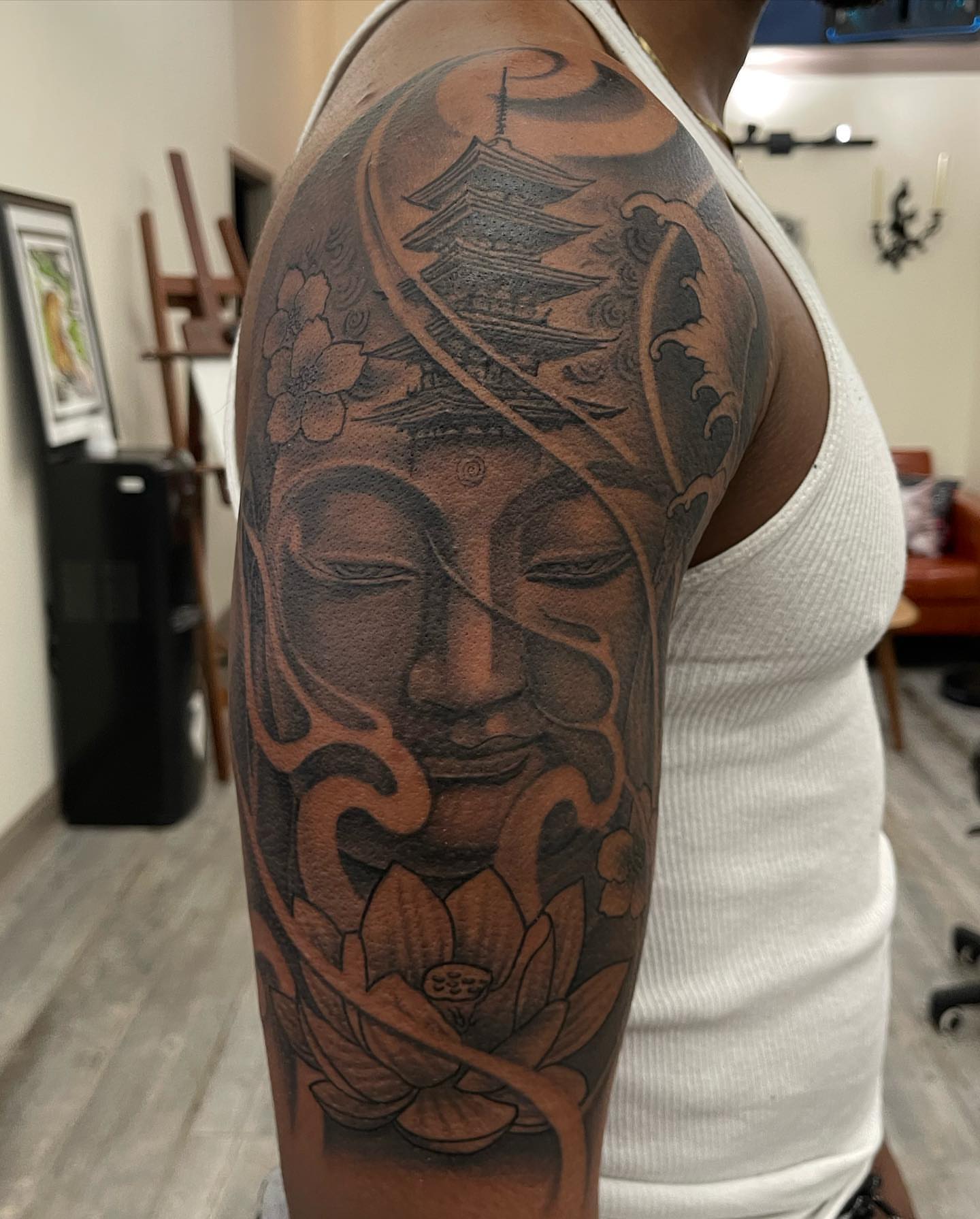 Tattoo by @grineylagantattoo — japanese_irezumi