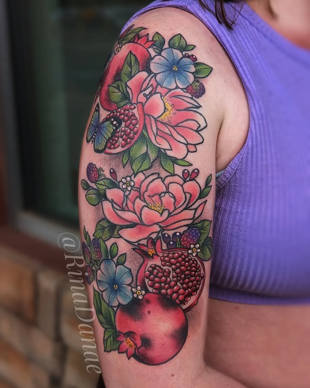Tattoo by @rinadanae_tattoos — neo_traditional, realism