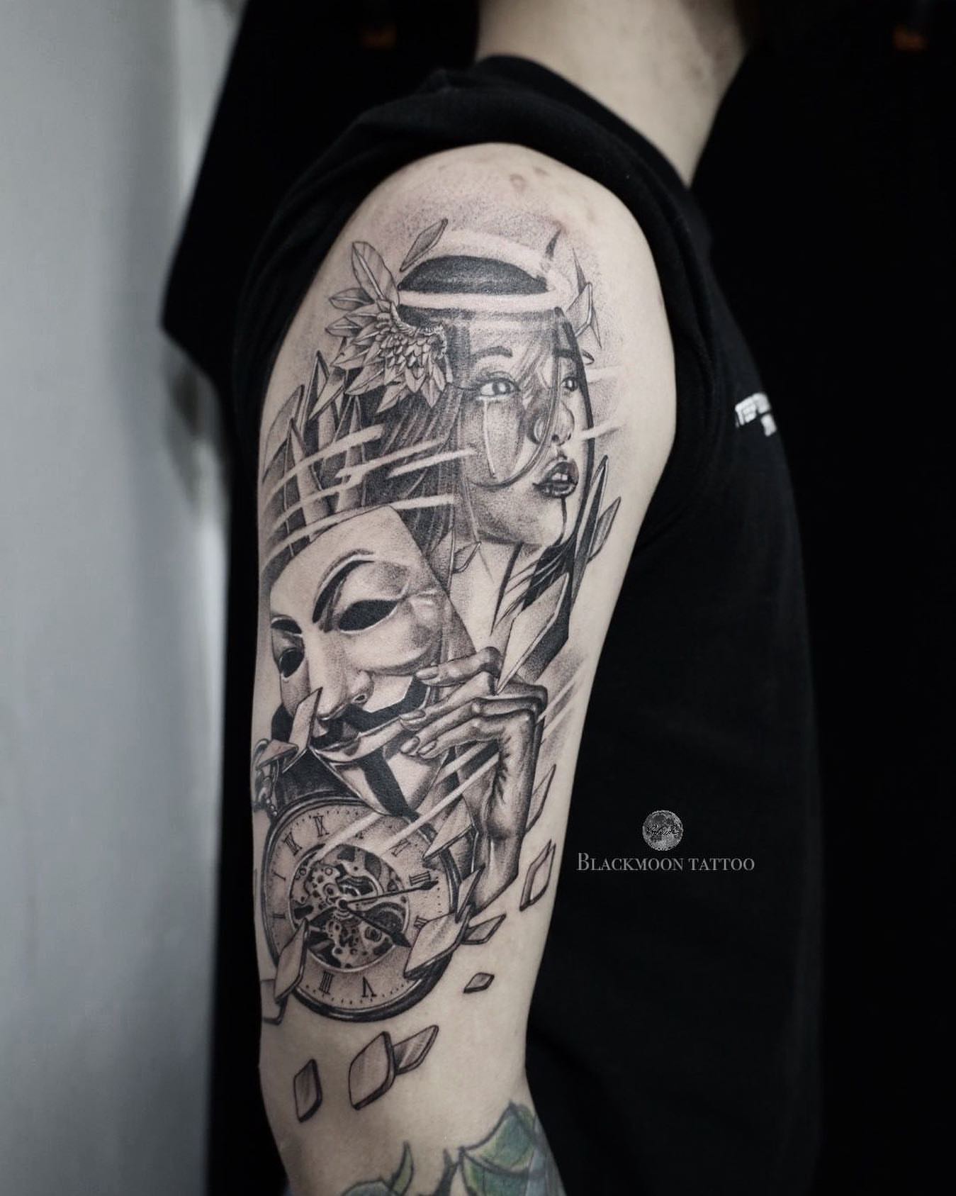 Tattoo by @northisleink_hk — black_and_grey, realism