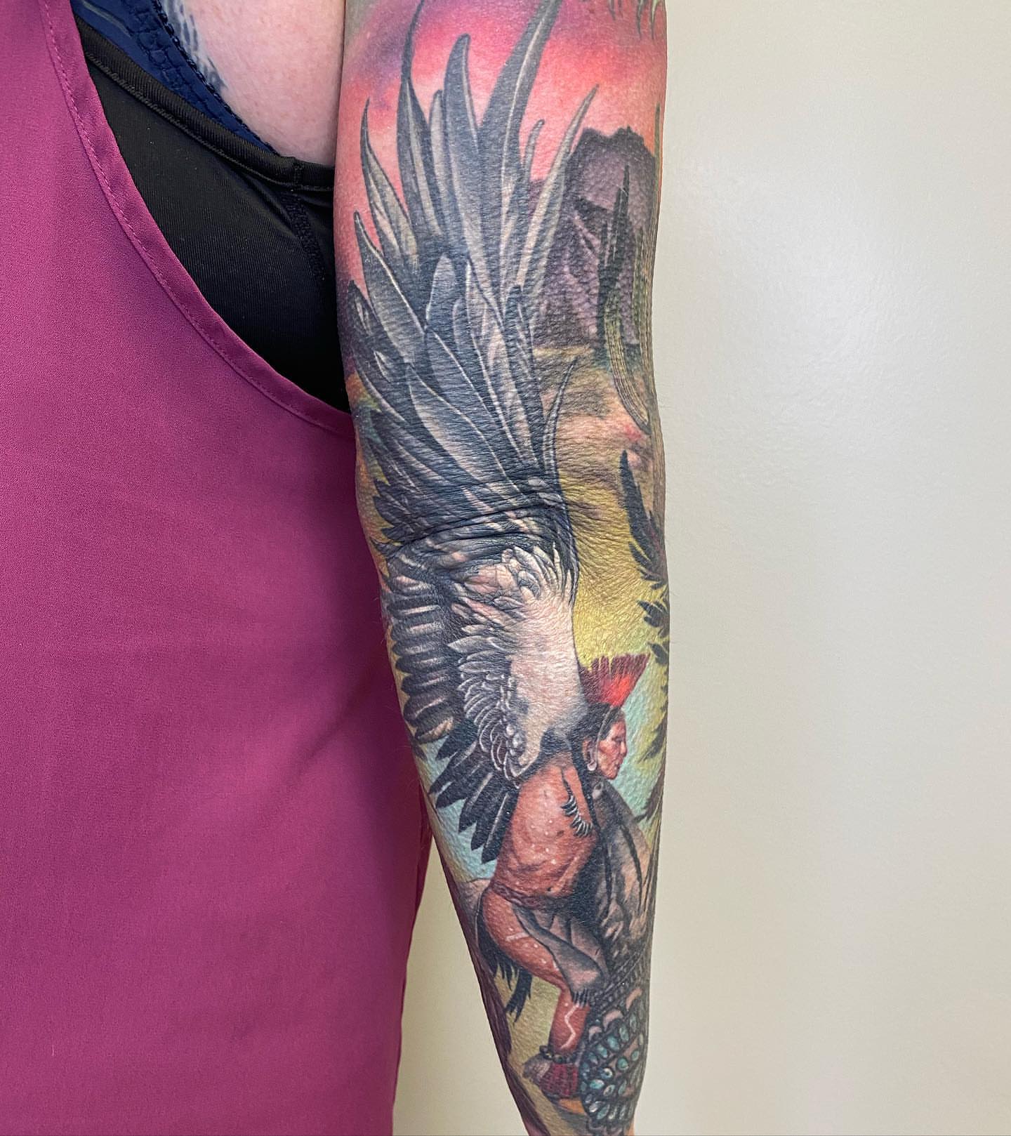 Tattoo by @delaneyink — american_traditional, realism