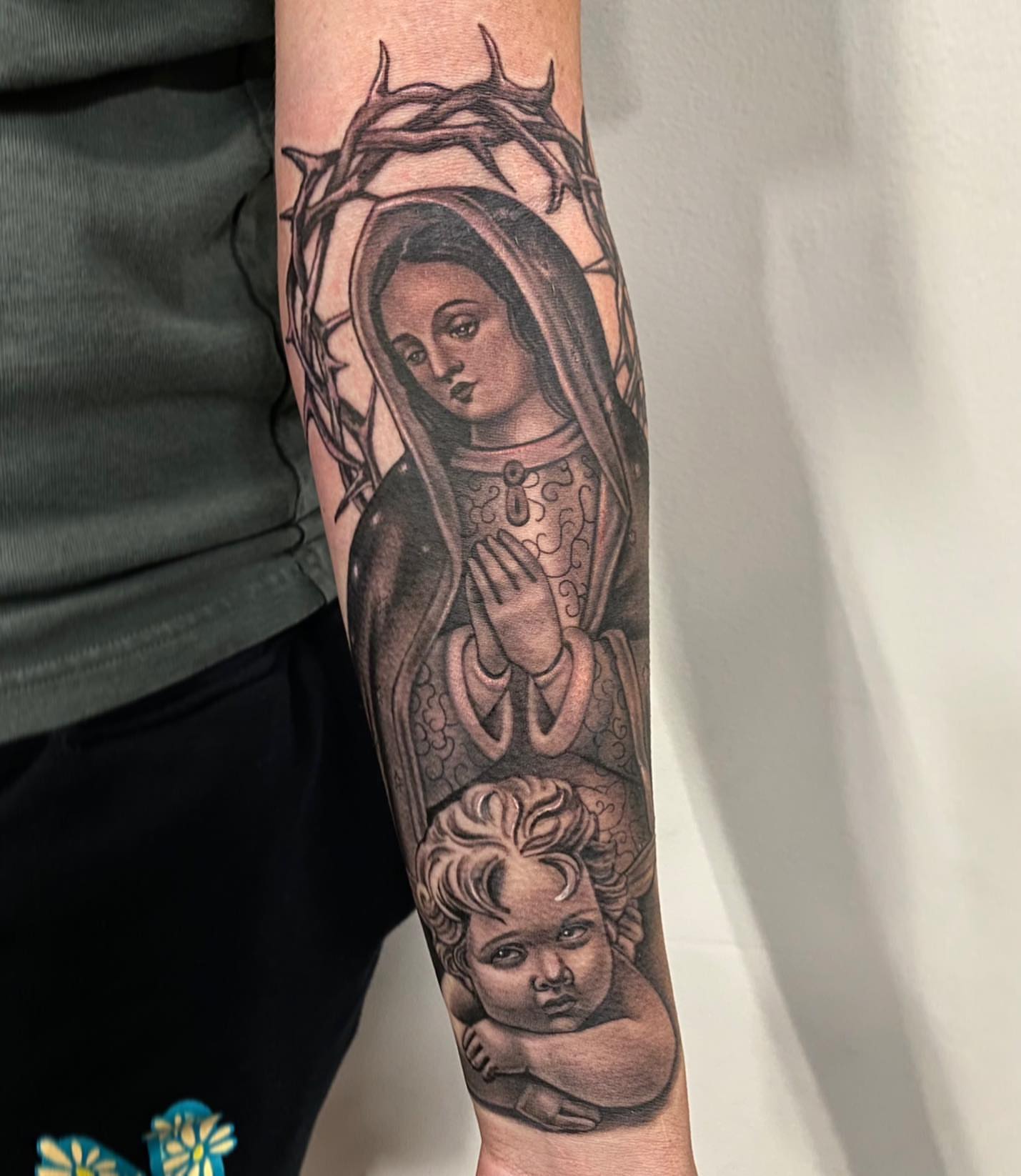 Tattoo by @jr_nunez — black_and_grey