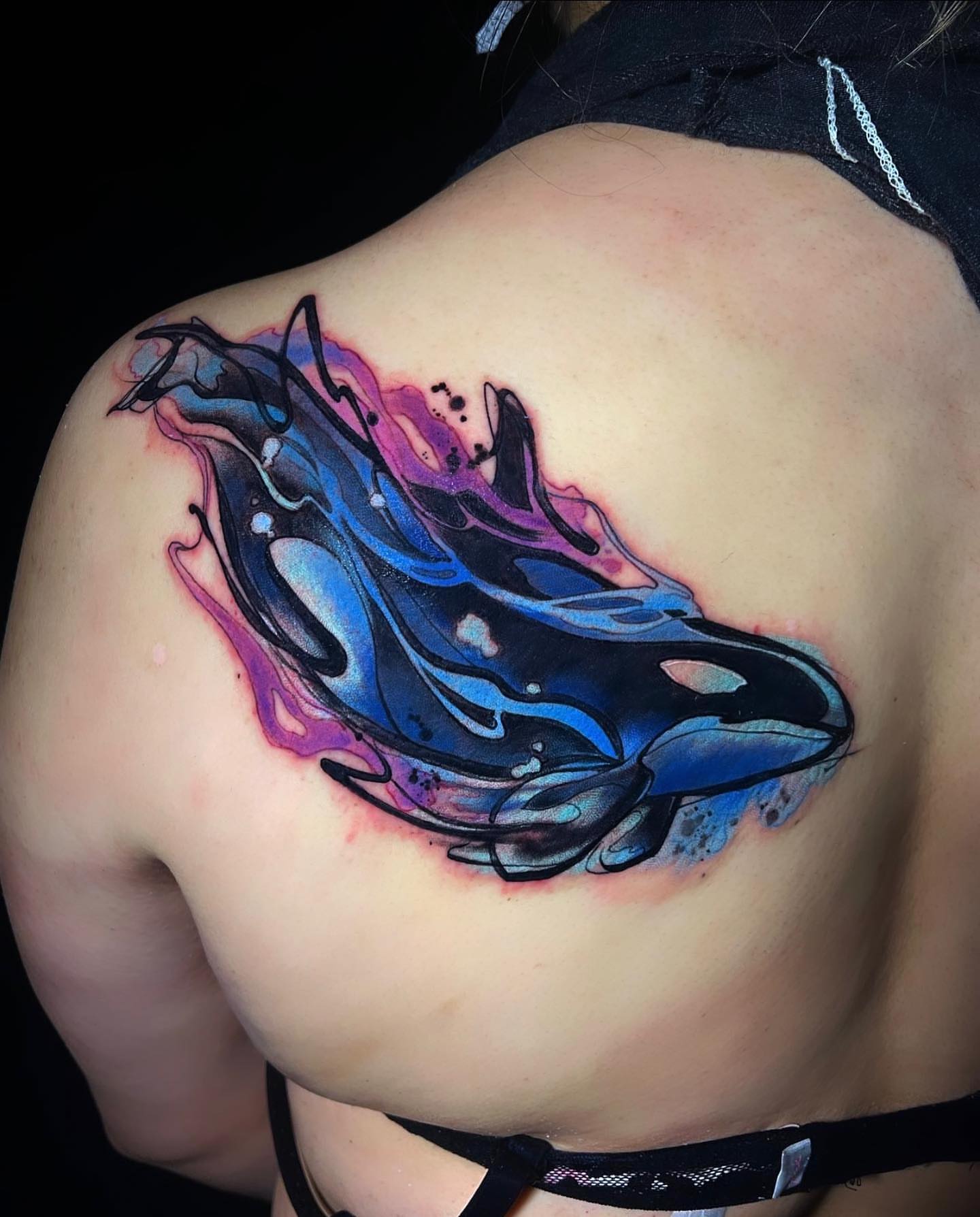 Tattoo by @jessewilliamstattoo — watercolor