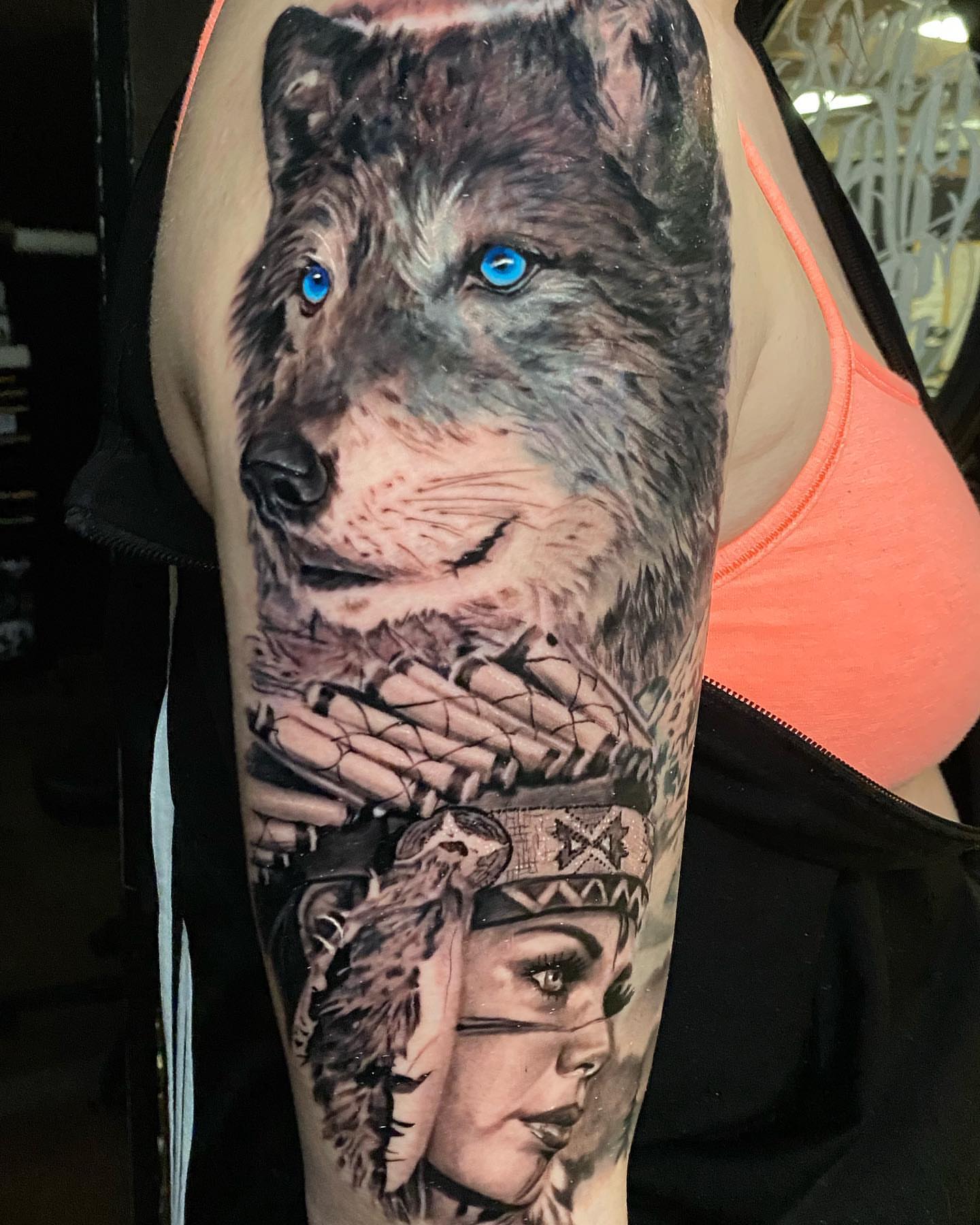 Tattoo by @jpeck_tattoos — realism, black_and_grey