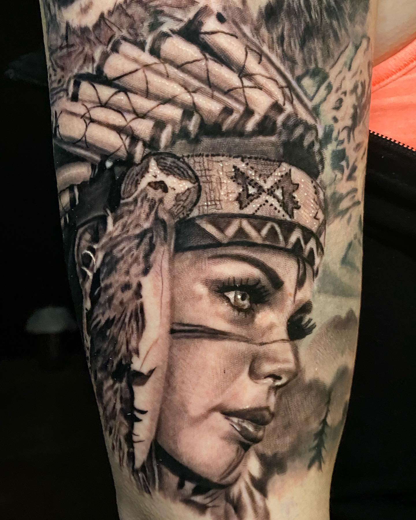 Tattoo by @jpeck_tattoos — realism, black_and_grey