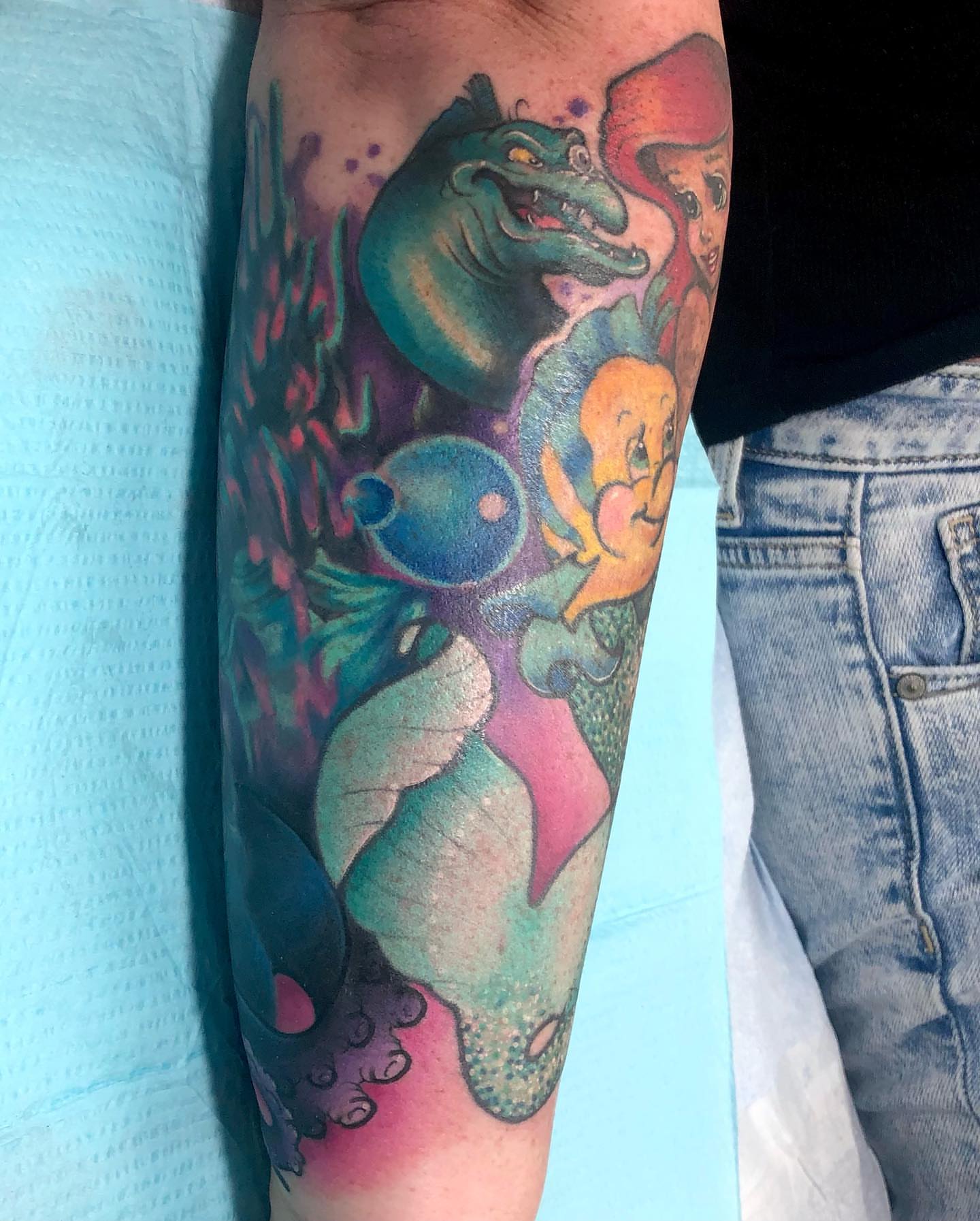 Tattoo by @iamcanada — watercolor, realism