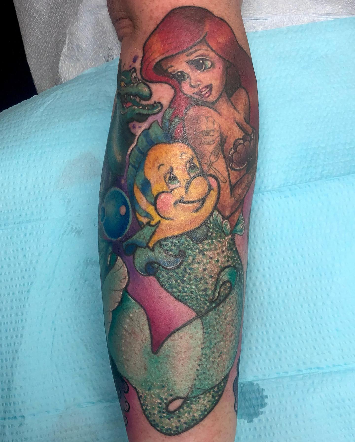 Tattoo by @iamcanada — new_school, watercolor
