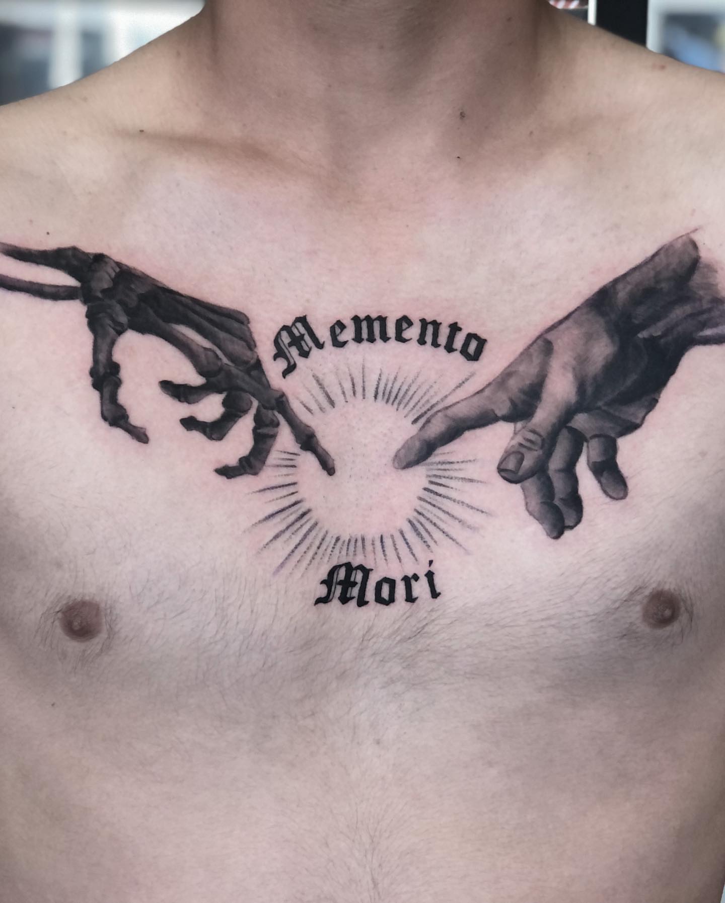Tattoo by @romanostattoo — black_and_grey, realism