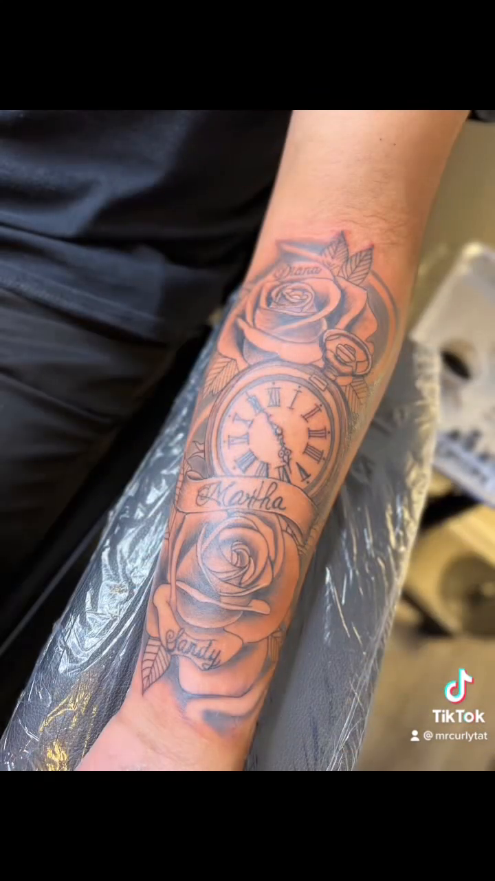 Tattoo by @mrcurlytattoo — realism, black_and_grey