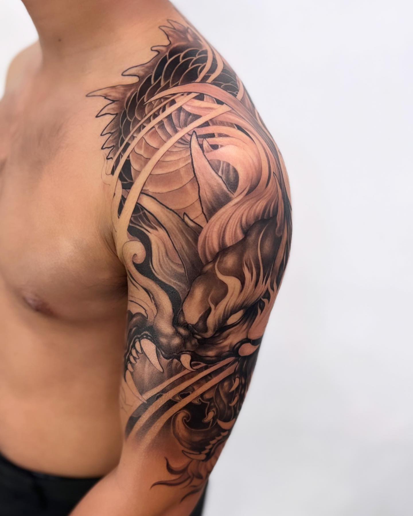 Tattoo by @jennal_wang — black_and_grey, realism