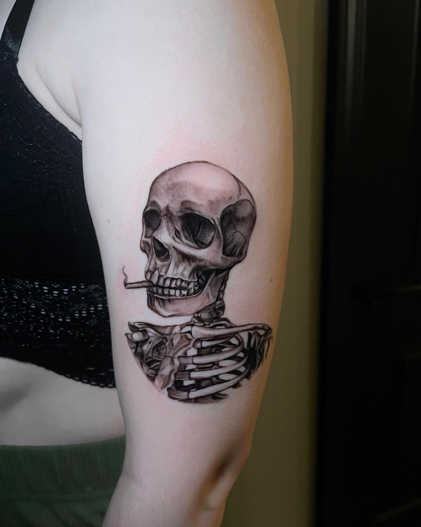 Tattoo by @mackenziemeyerstattoo — realism, black_and_grey