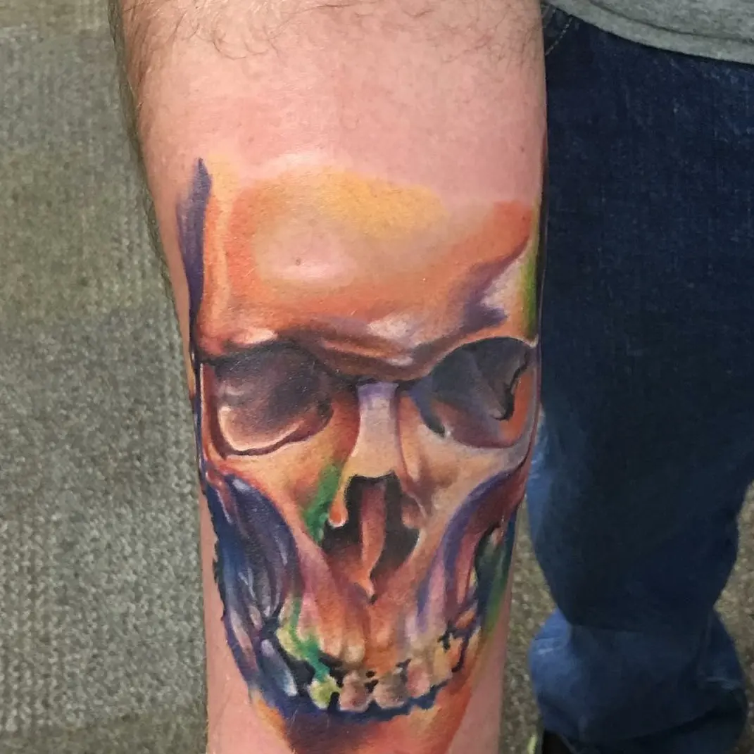 Tattoo by @erics.tattoos — realism, watercolor
