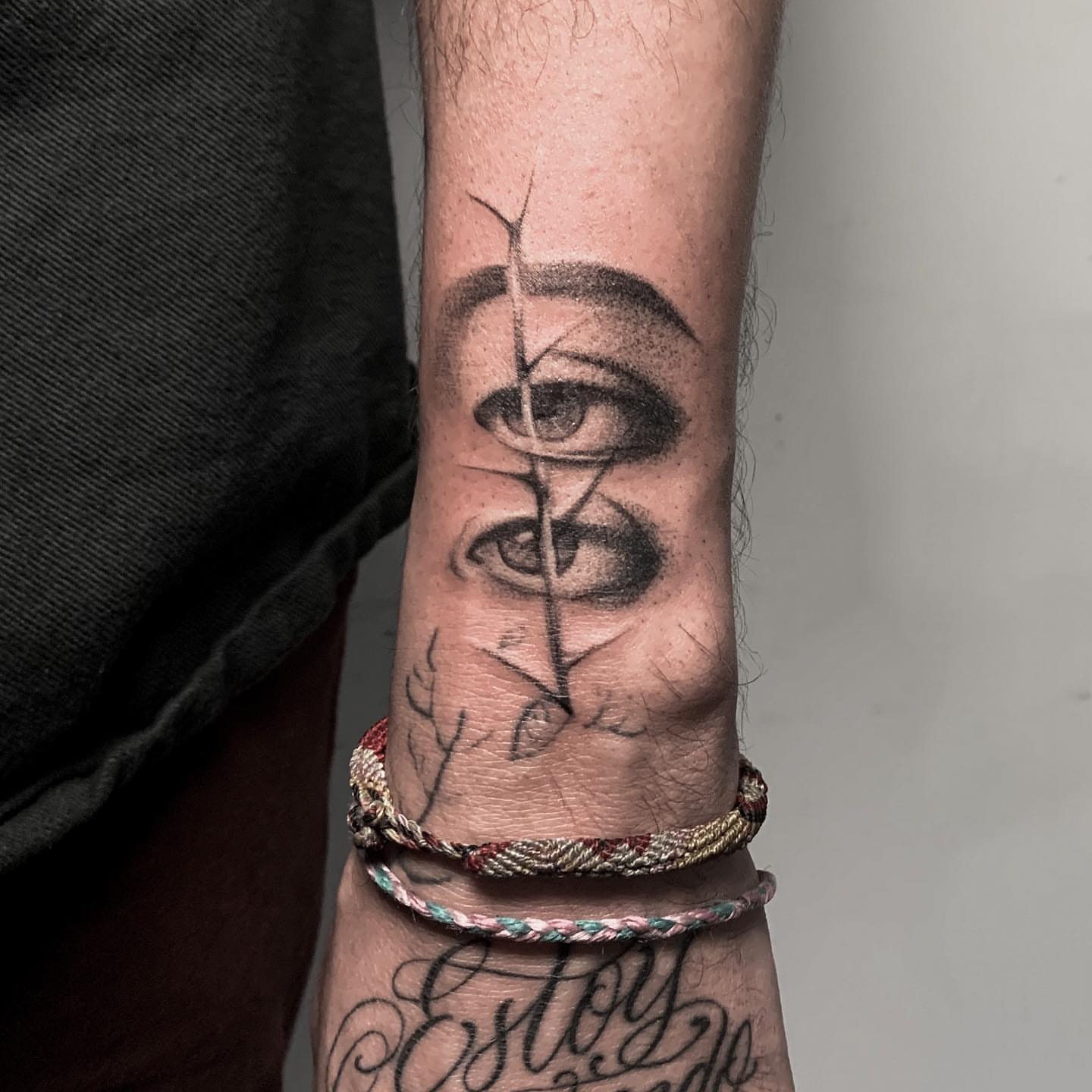 Tattoo by @inkmonic — dotwork, realism