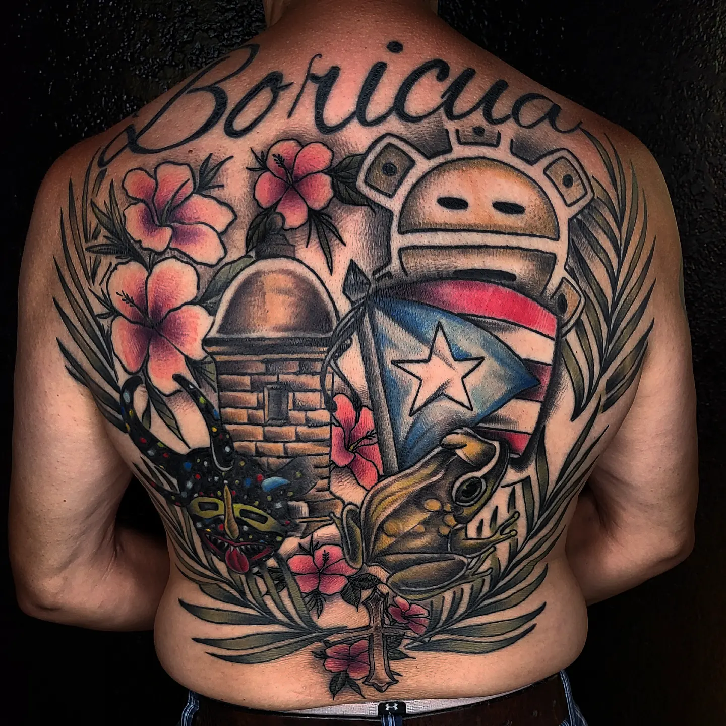 Tattoo by @phatboi915 โ american_traditional, dotwork