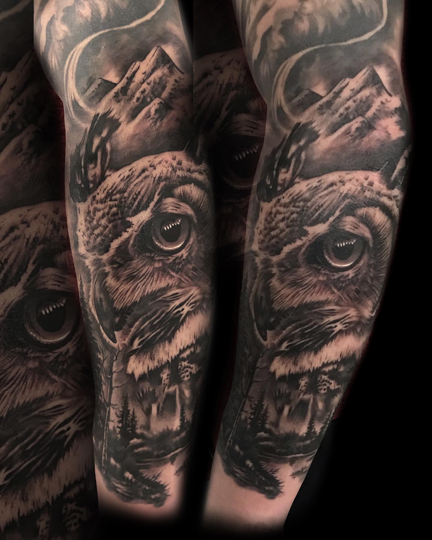 Tattoo by @davenazgul β realism, black_and_grey
