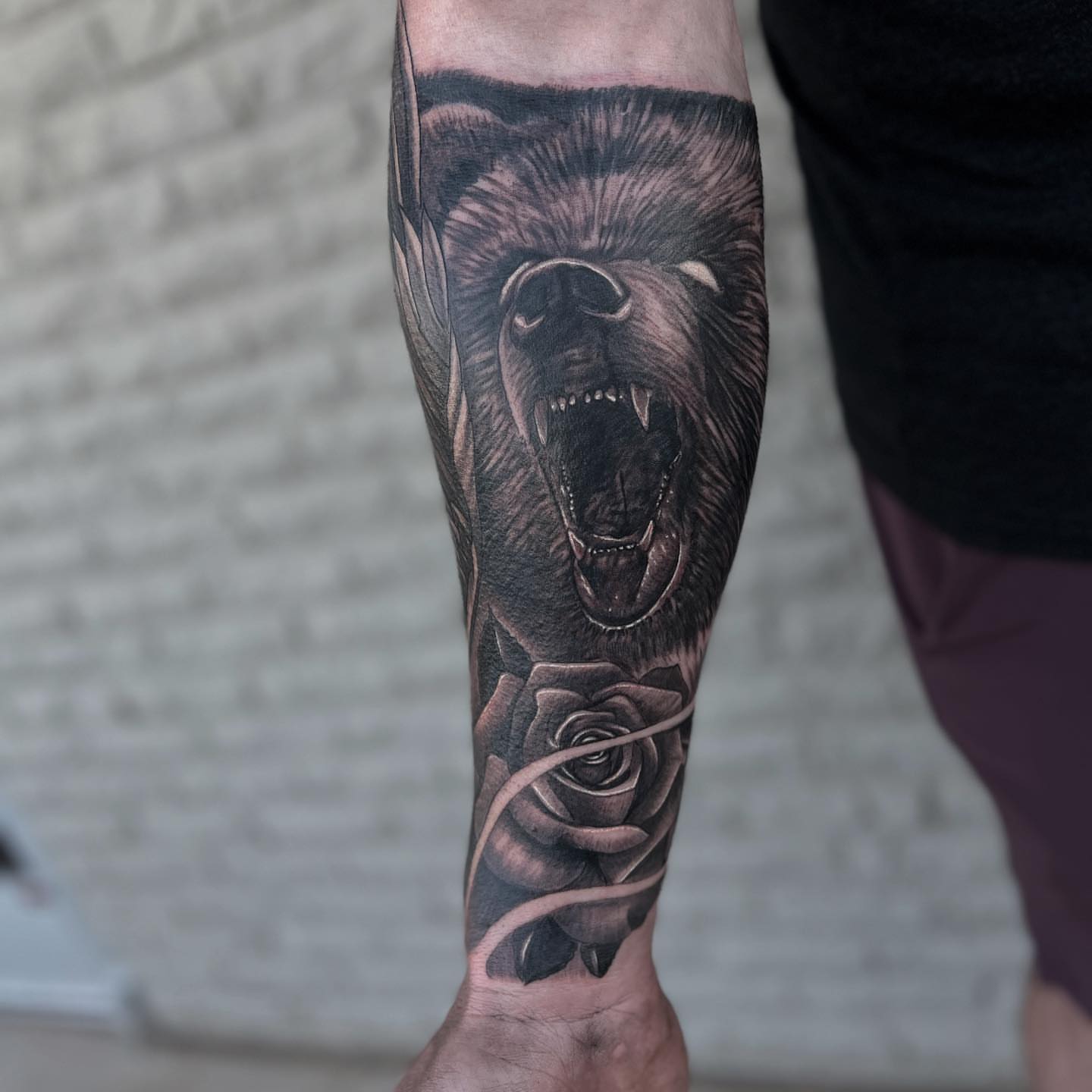 Tattoo by @dannydabstattoos — black_and_grey, realism