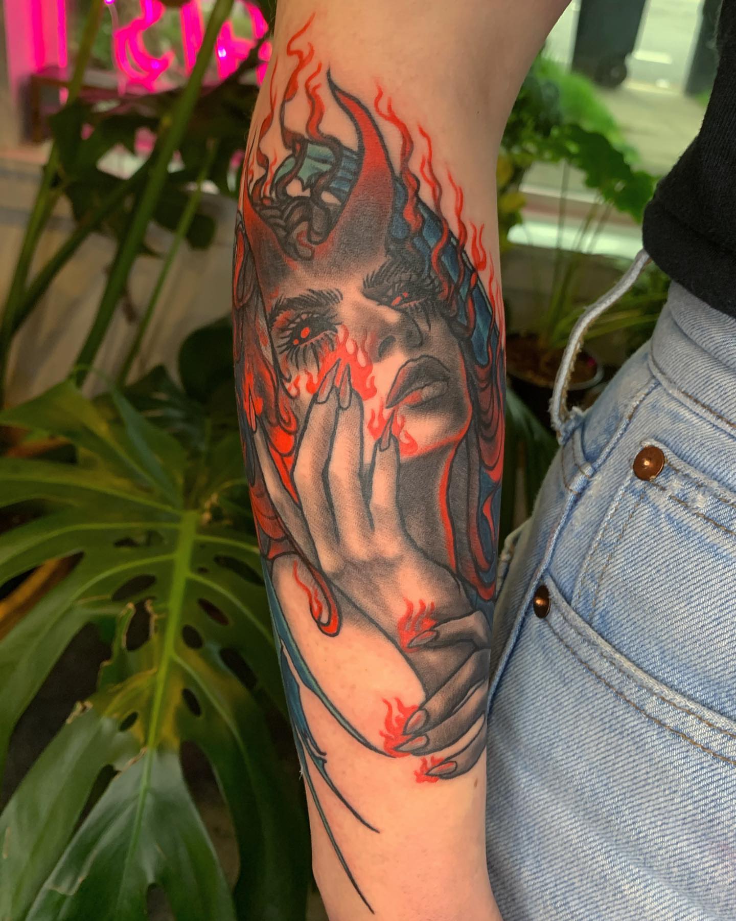 Tattoo by @kaiatattoos — realism, dark_realism