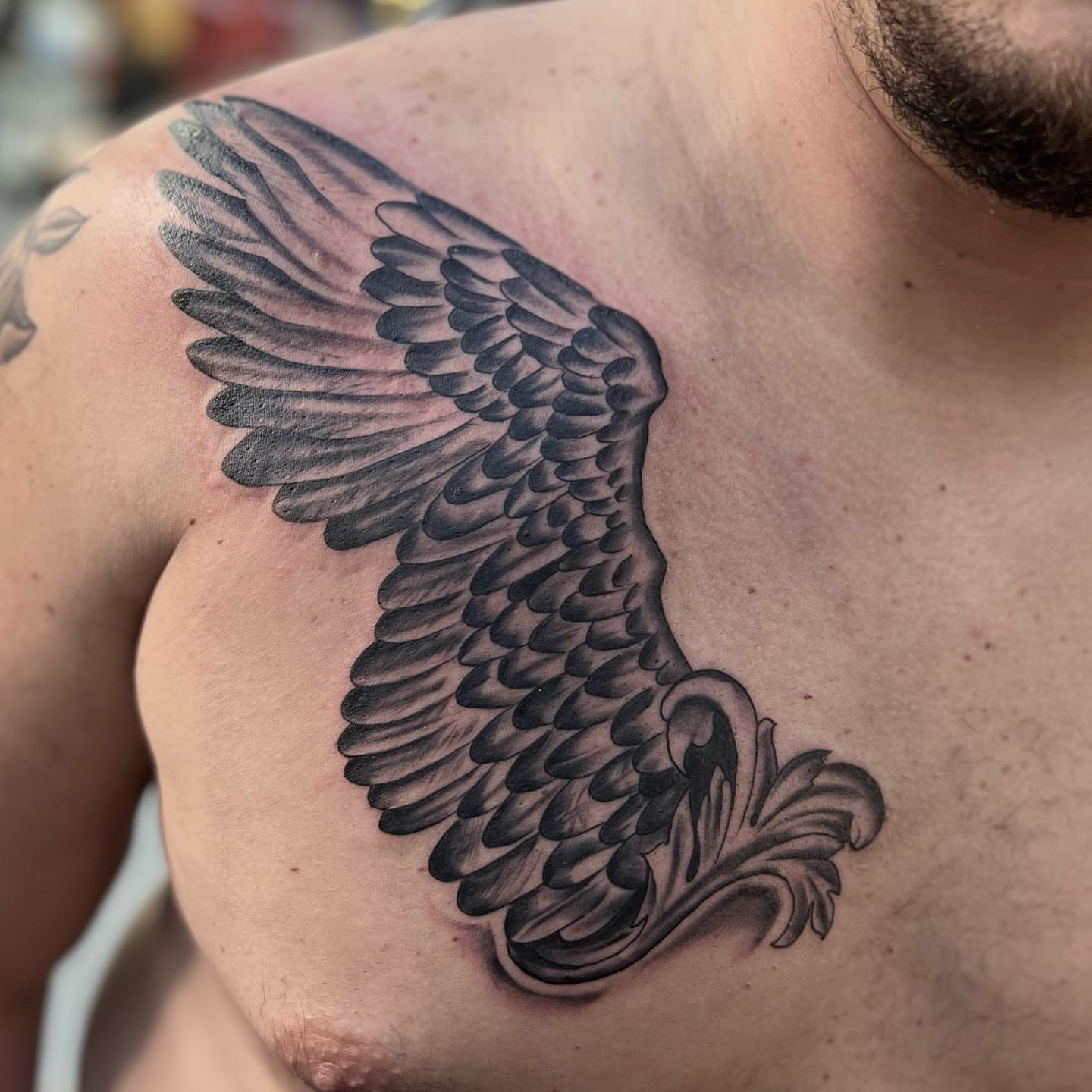 Tattoo by @alfontattoo_ink — black_and_grey