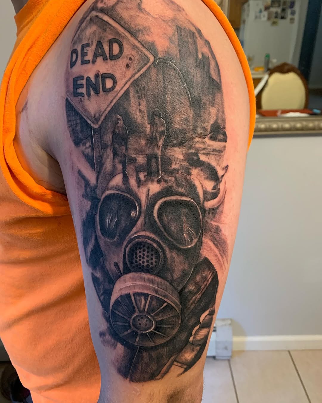 Tattoo by @tattoos.by.illachek β realism, black_and_grey