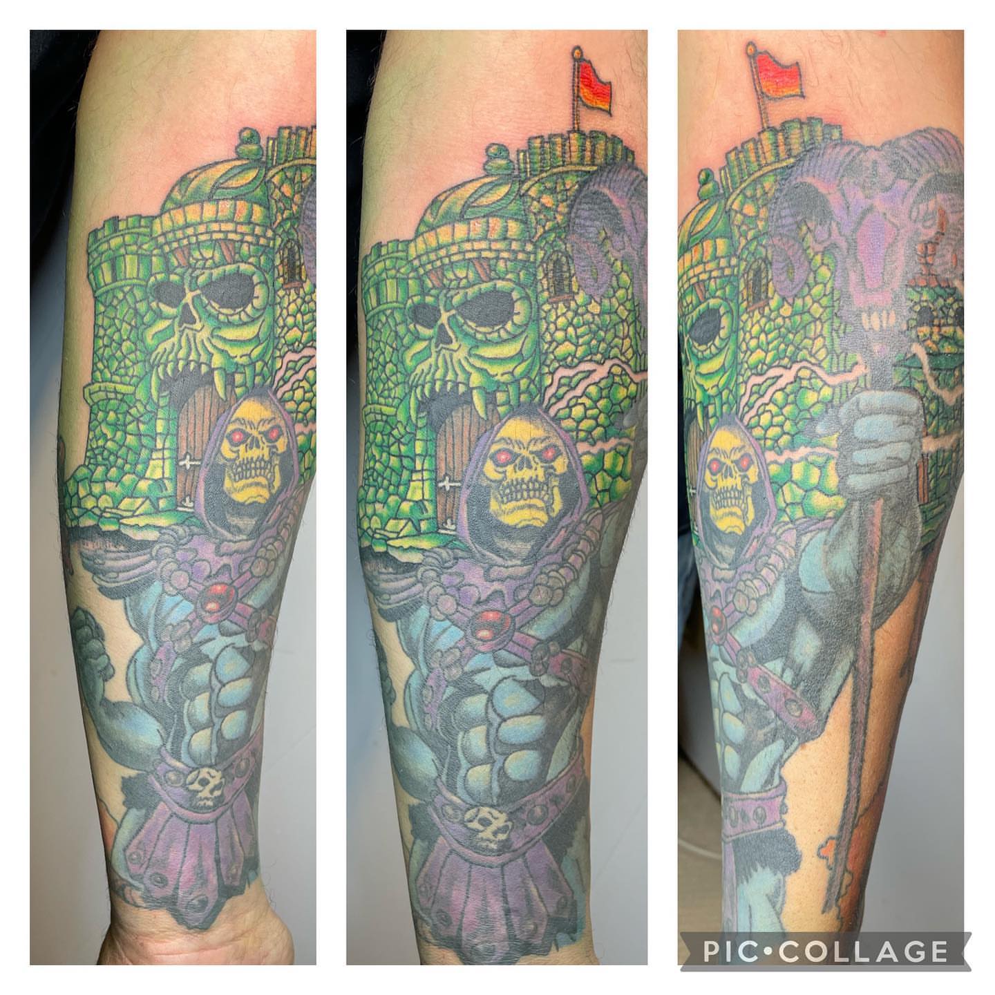 Tattoo by @poppins1384 — neo_traditional, dotwork