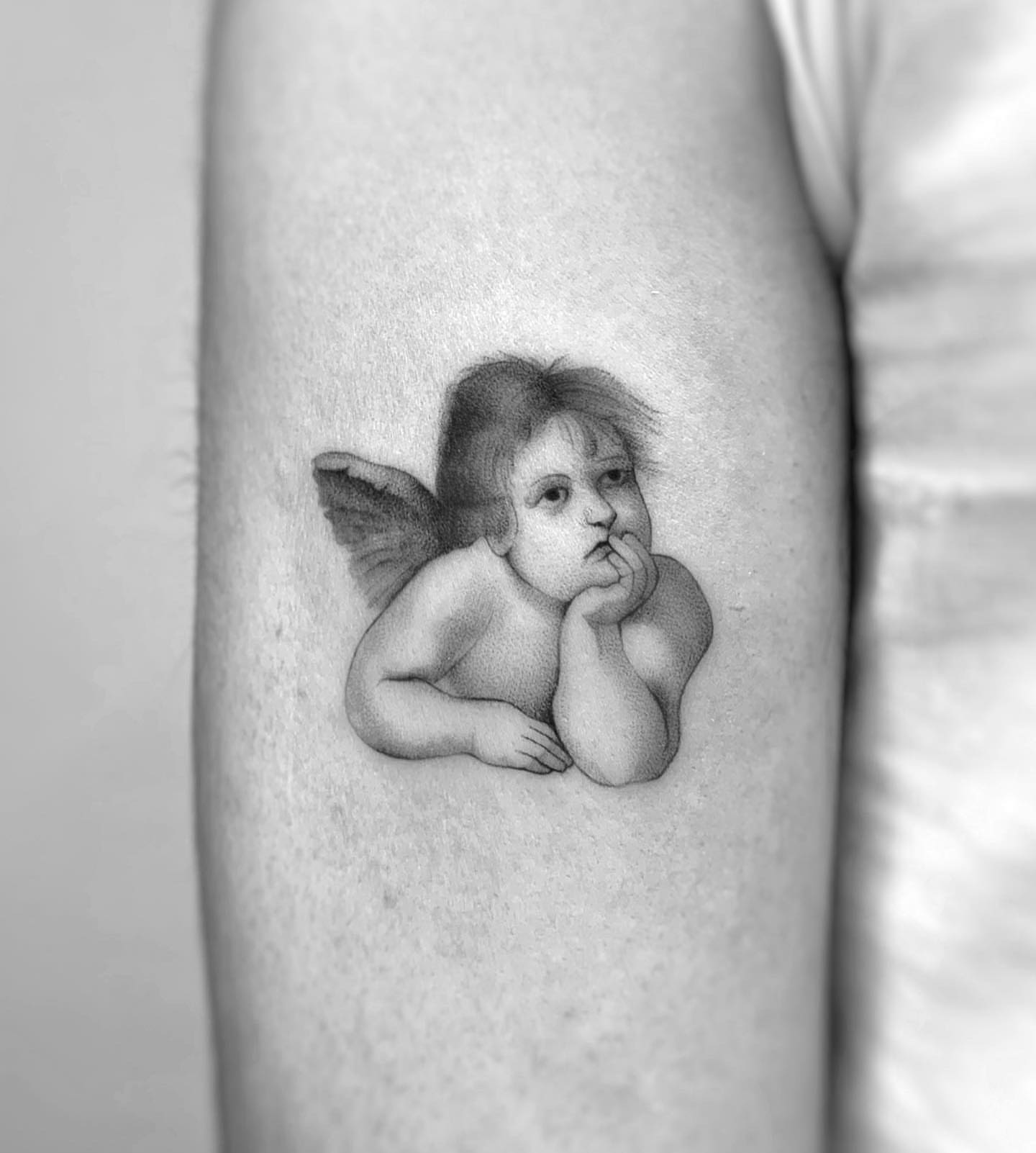 Tattoo by @devamariyaa โ realism