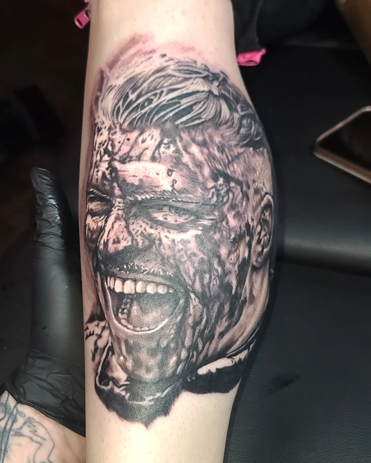 Tattoo by @fromthefiretattoo605 — realism, dark_realism