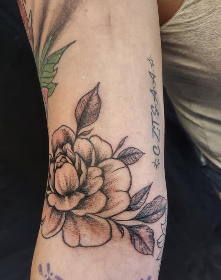 Tattoo by @tattoosbyjacklyn — black_and_grey, dotwork