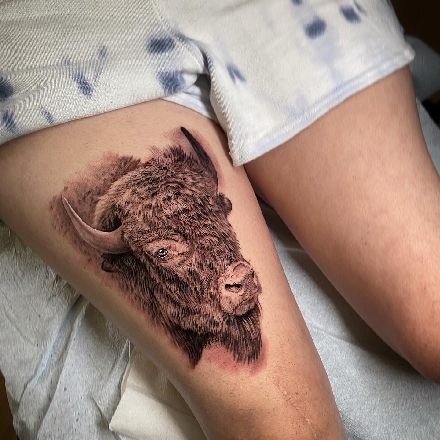 Tattoo by @aaronmckinneytattoo — realism