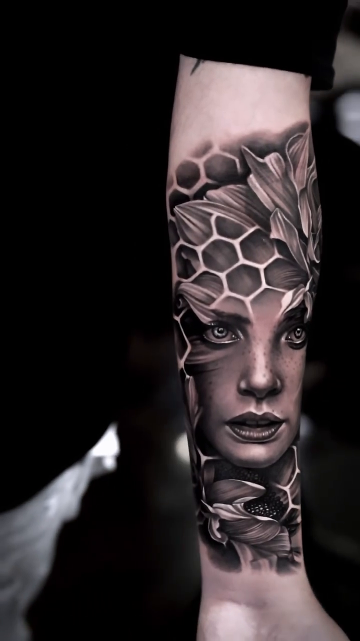 Tattoo work at Flower City Tattoo Convention 2026
