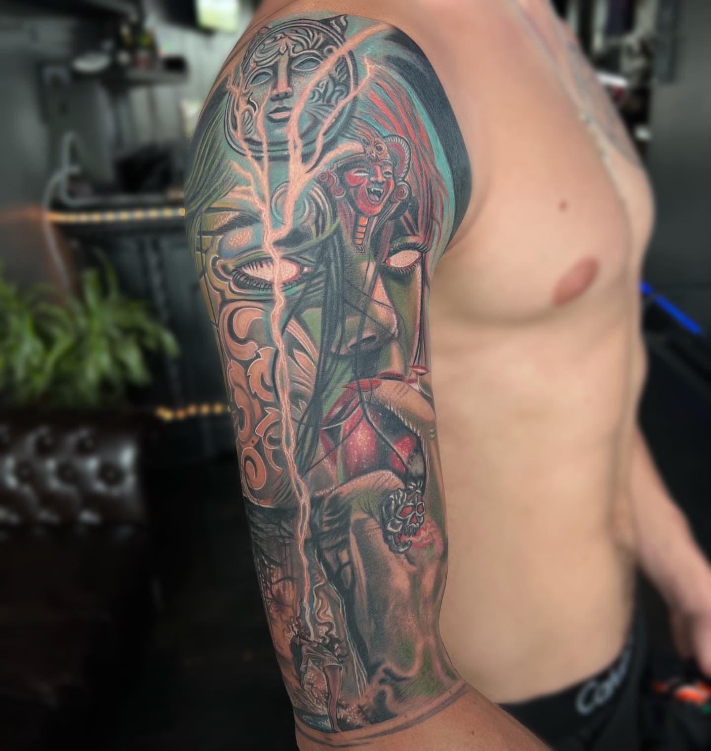 Tattoo by @myink.giingii — realism, surrealism