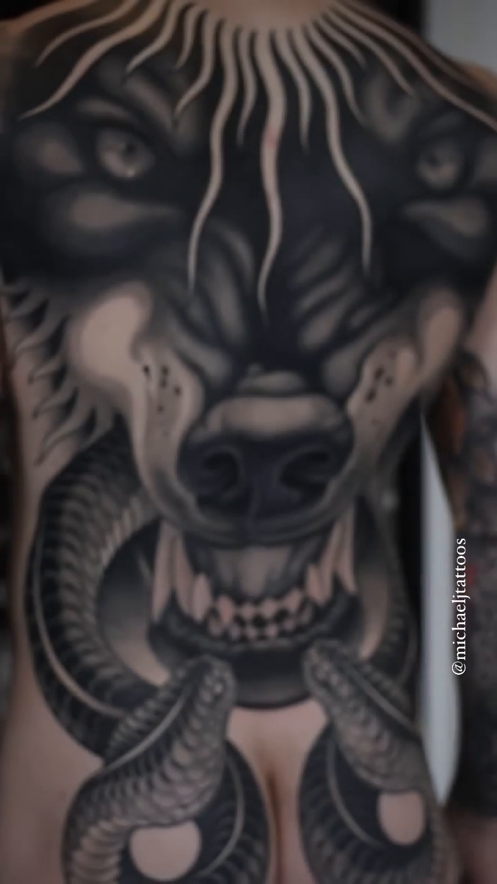 Tattoo by @michaeljtattoos — black_and_grey, realism