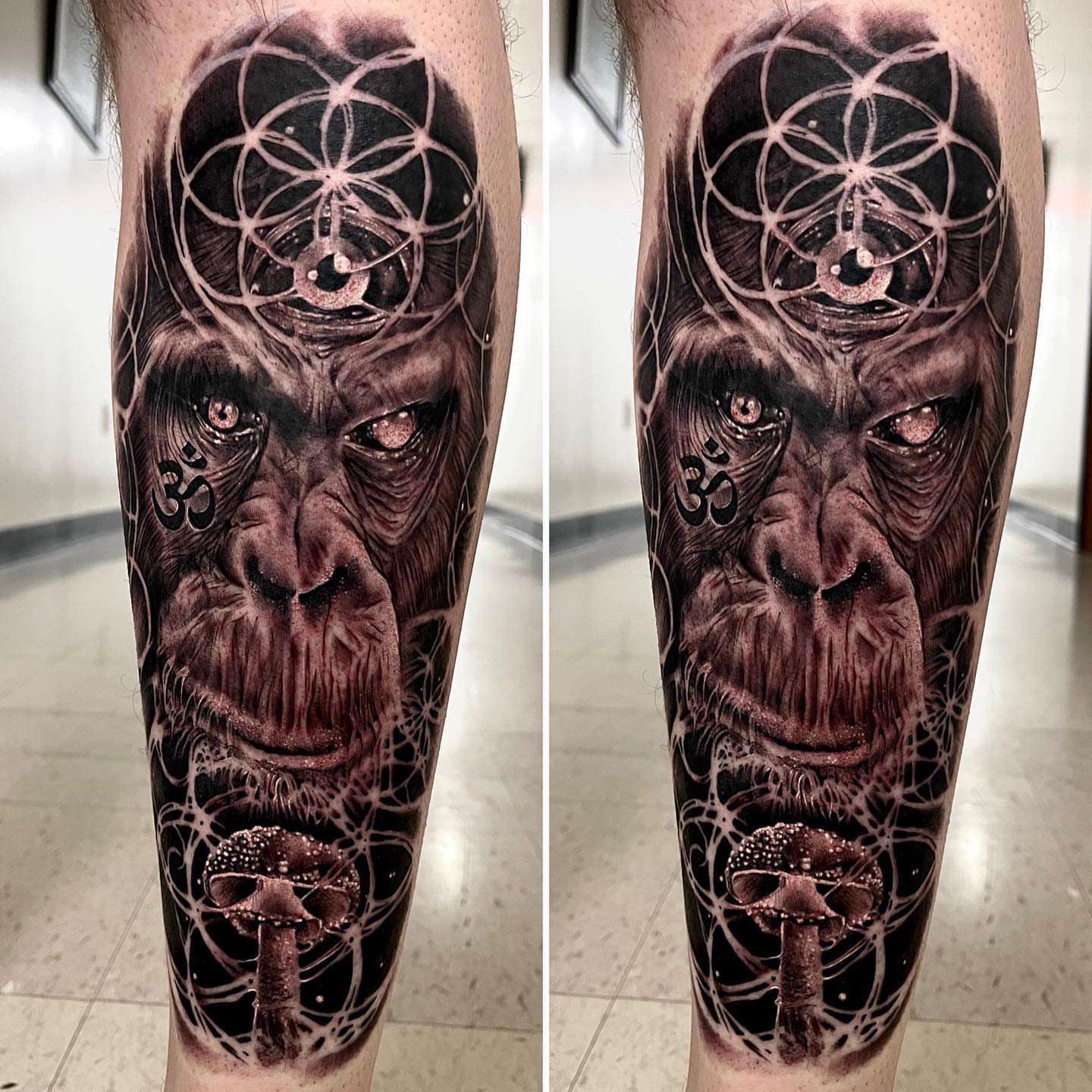Tattoo by @dale13 — realism, dark_realism