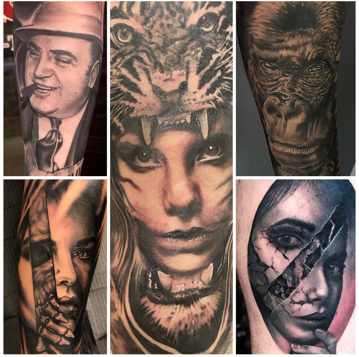 Tattoo by @lauren_tattoosart — realism, dark_realism
