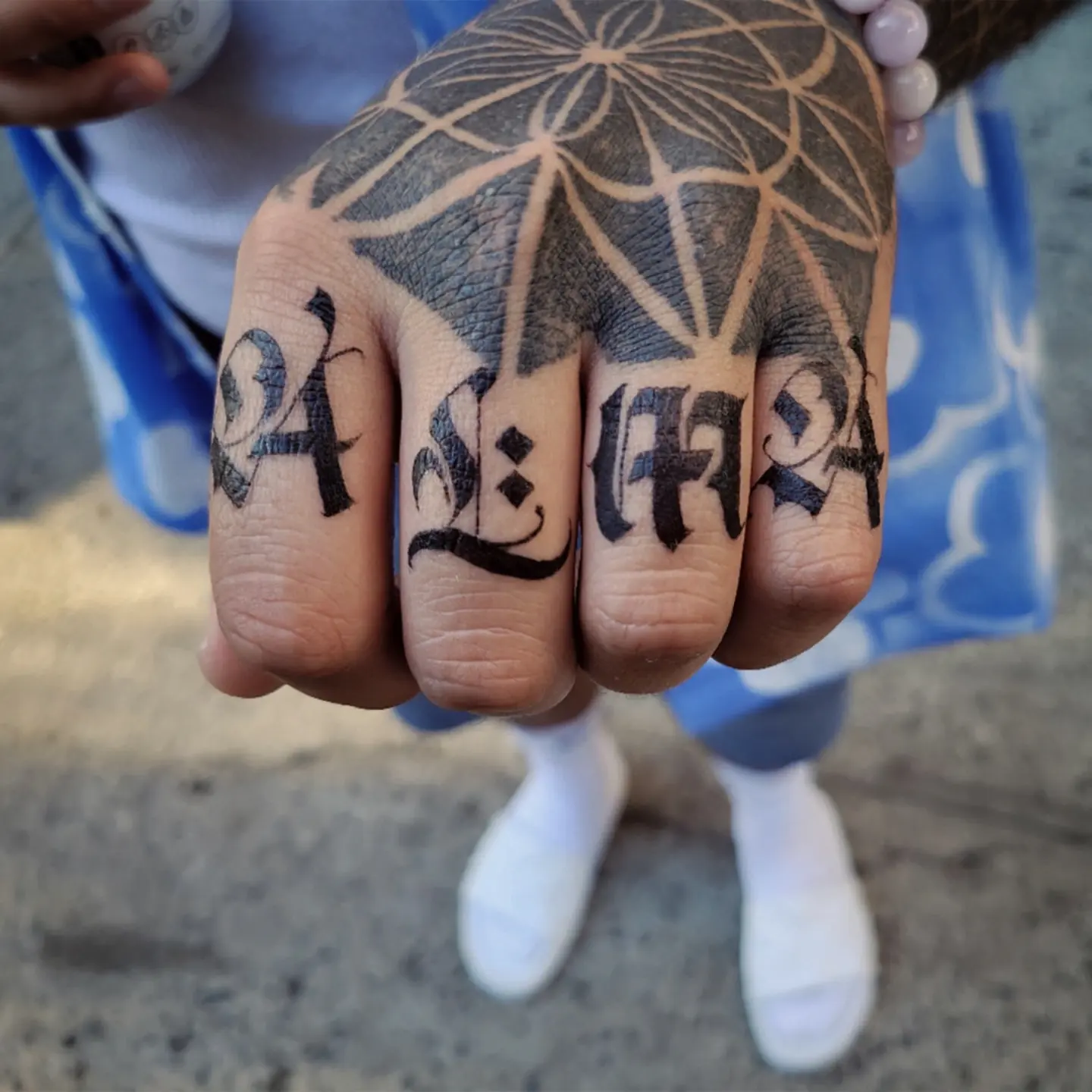 Tattoo by @av_tatts — geometric