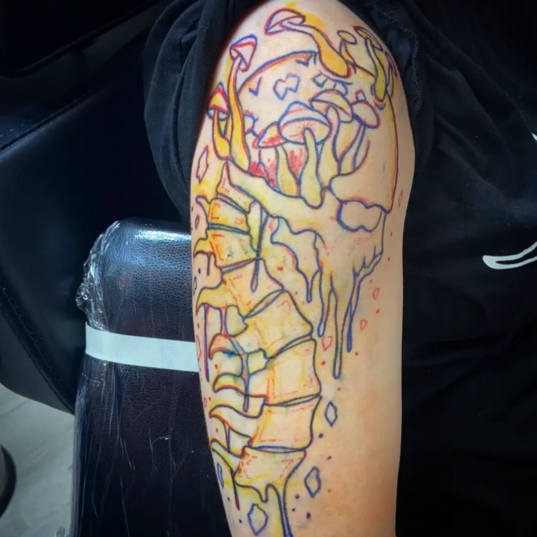 Tattoo by @junkyardyouth — new_school