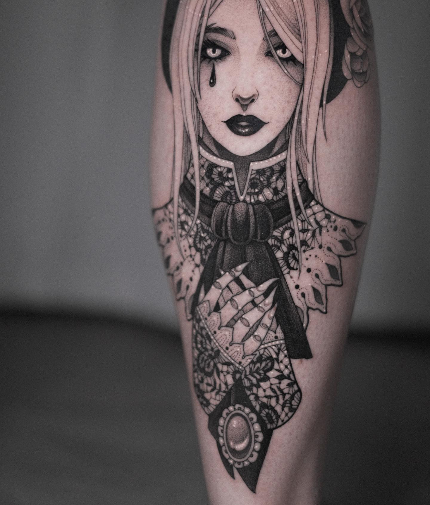 Tattoo by @lina.lcfr — anime, illustrative