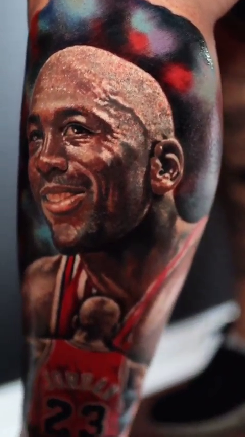 Tattoo by @vik_tattoos — realism, black_and_grey