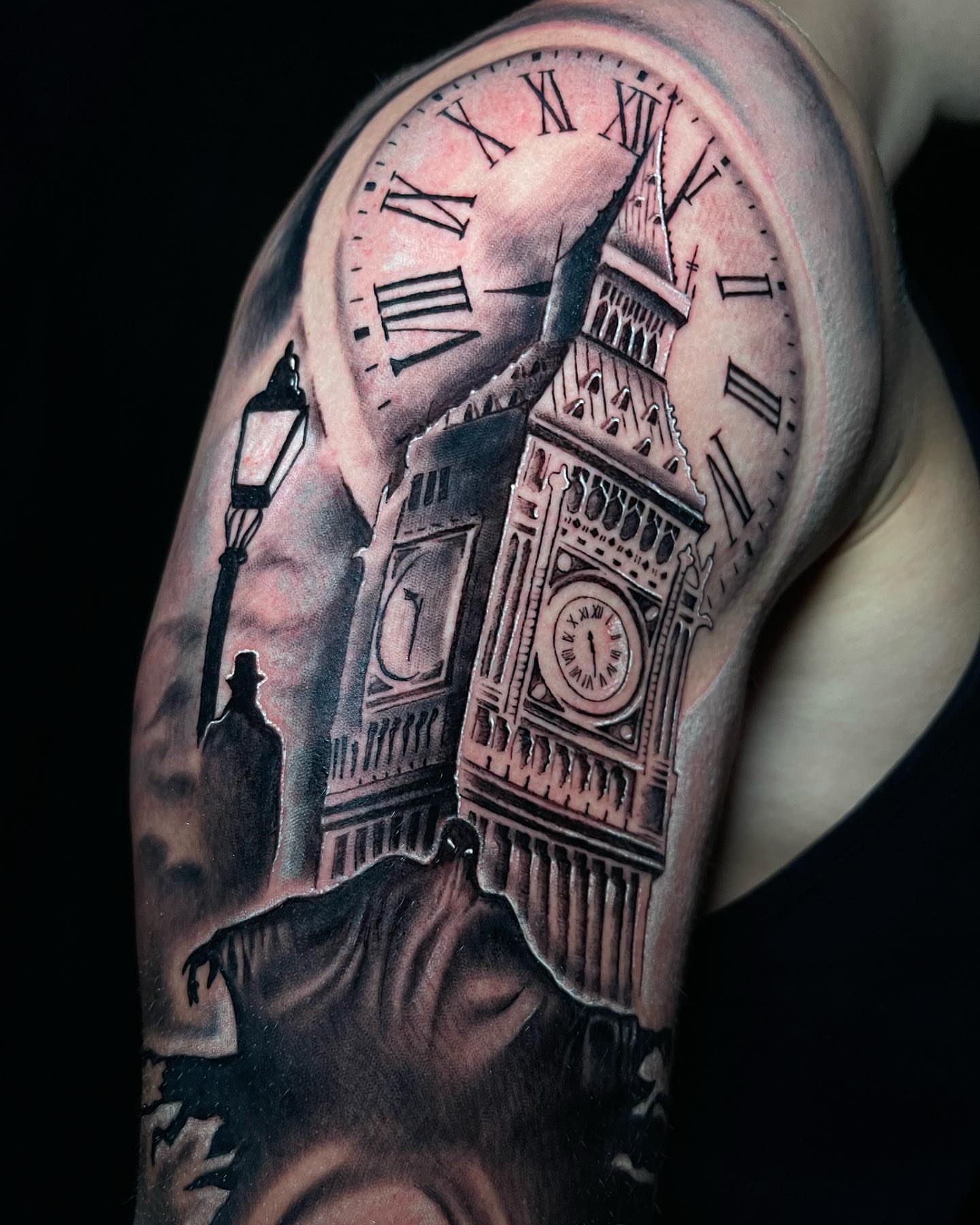 Tattoo by @doriink — realism, dark_realism