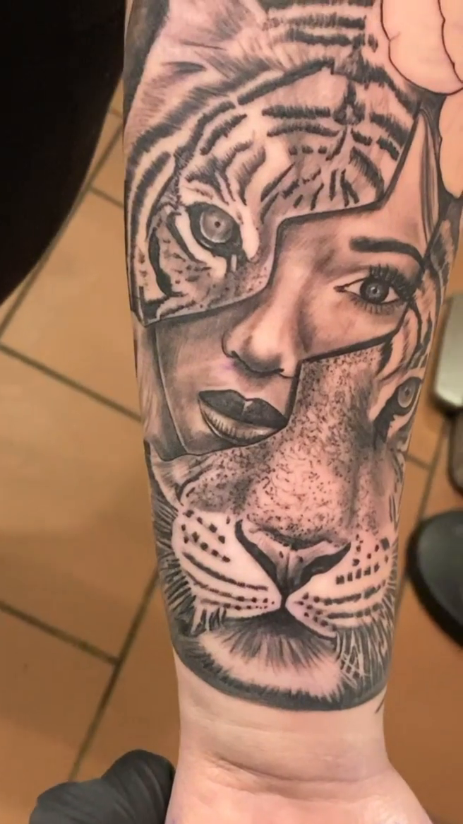 Tattoo by @breynertattoos — realism, black_and_grey