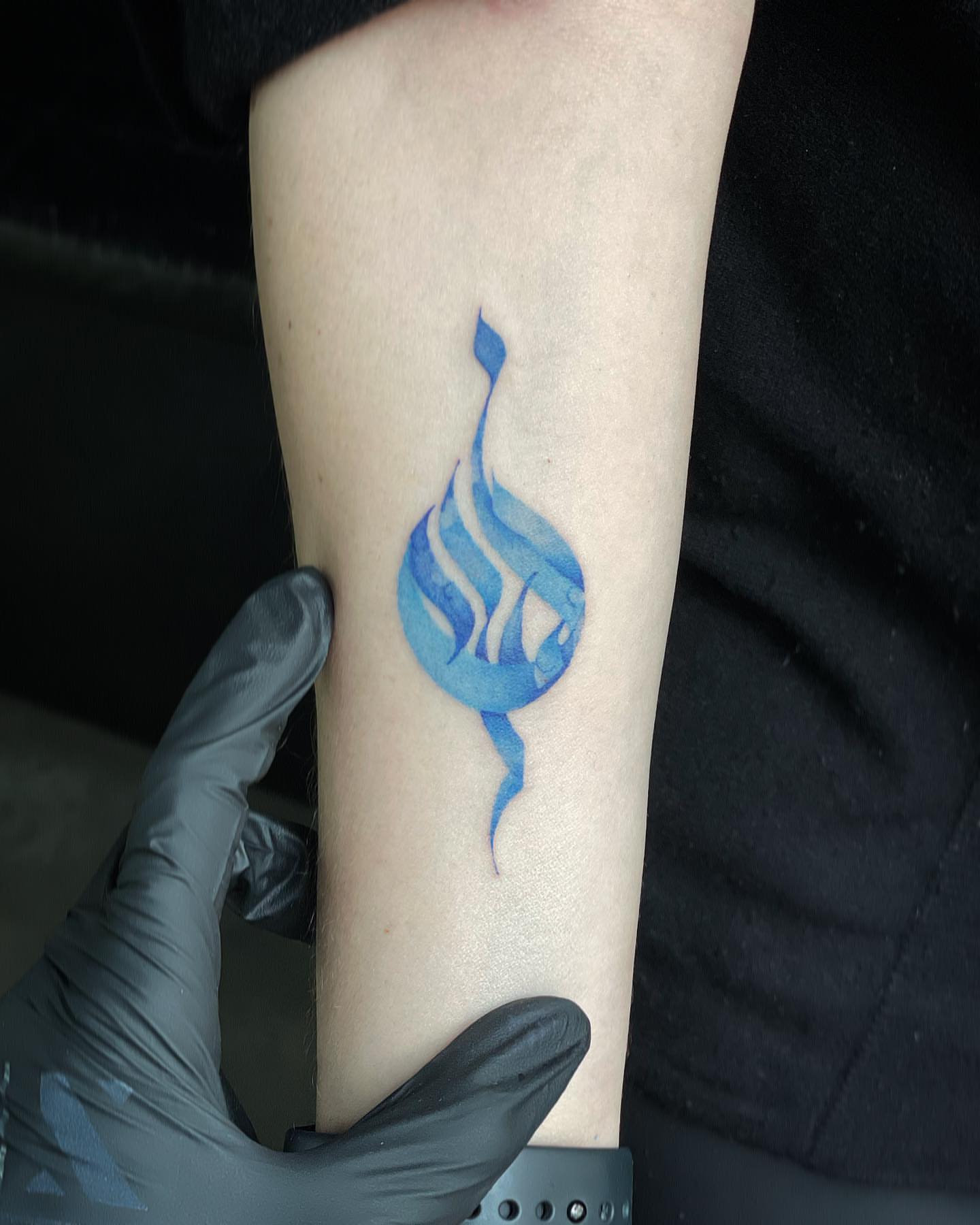 Tattoo by @georgiagreytattoos — dotwork