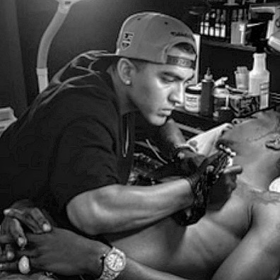 Chest tattoo black and grey tattoo on the chest by ⠀⠀ ⠀ ⠀ ⠀⠀ ⠀⠀ ⠀⠀ ⠀ ⠀⠀ ⠀⠀ᎪᎳᏃ, West Hollywood, California
